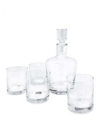 Set whisky: decantor si 4 pahare - VIN BOUQUET